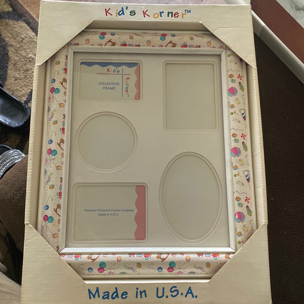 NEW Kids Korner vintage photo frame